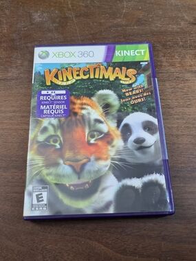 Xbox 360 Kinect kinectimals  Game new sealed